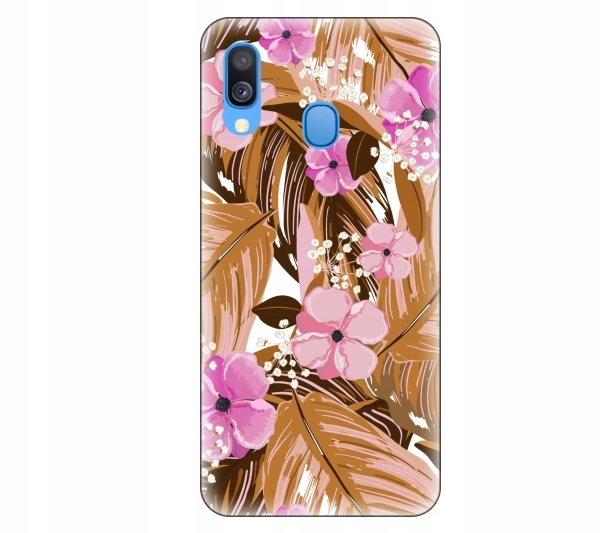 

Etui na telefon Samsung Galaxy A40 Kwiaty floral