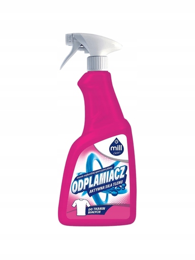 Levně 6X Mill Clean Odstraňovač skvrn na bílé tkaniny 555 ml