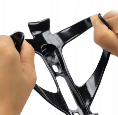 UCHWYT ROWEROWY KOSZYK NA BIDON BUTELKĘ WODĘ NAPÓJ UNIWERSALNY Materiał dominujący nylon