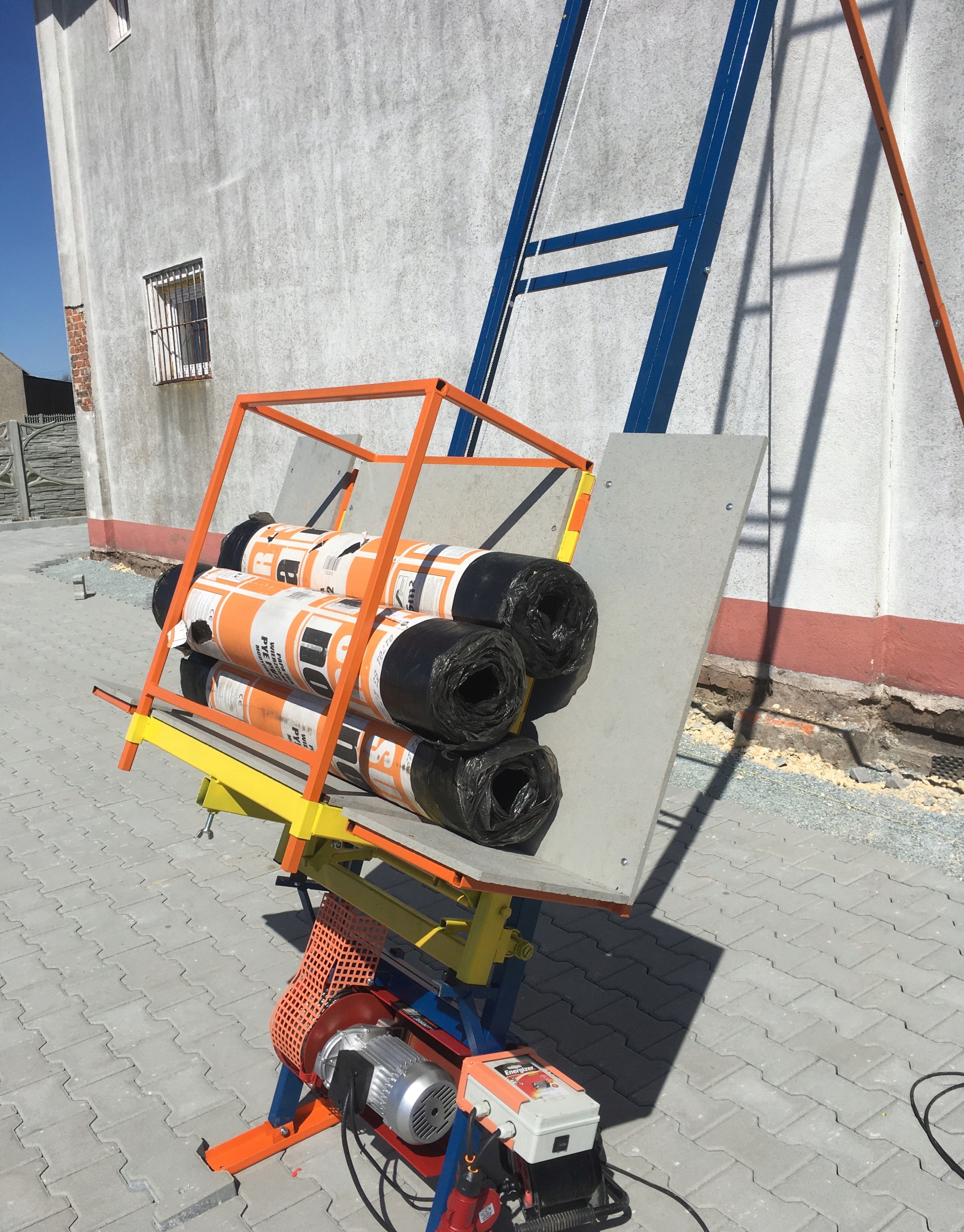 Winda dekarska model 2020/COMFORT PLUS MAX 14m Wysokość podnoszenia 14 m