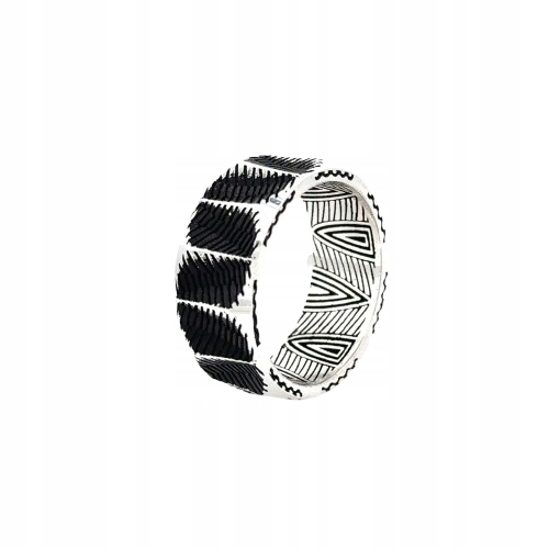 Pánský stříbrný prsten s oxidem