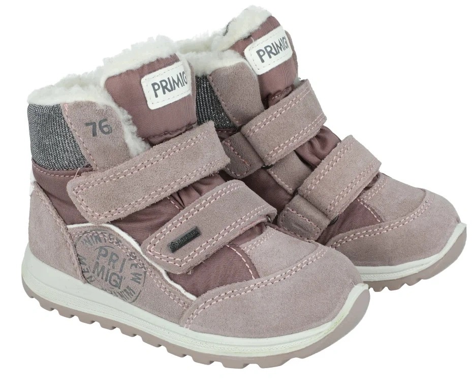 Śniegowce dziecięce Primigi 2354722 Gore-Tex różowe dla dziewczynki R29