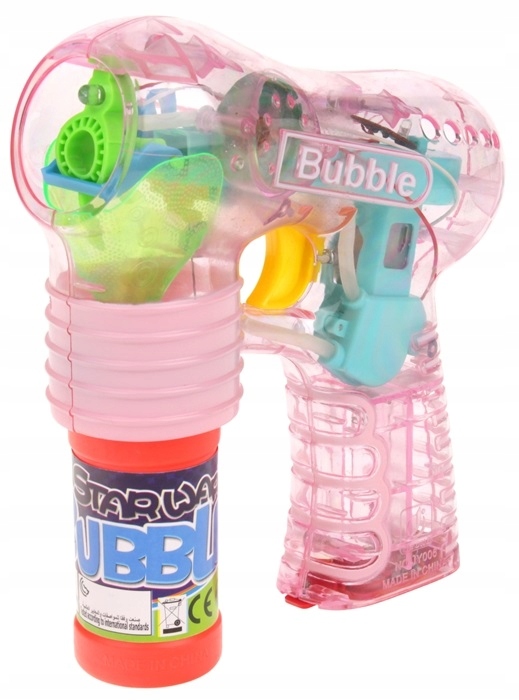 

Pistolet do Baniek Płyn Bańki Mydlane Bubble
