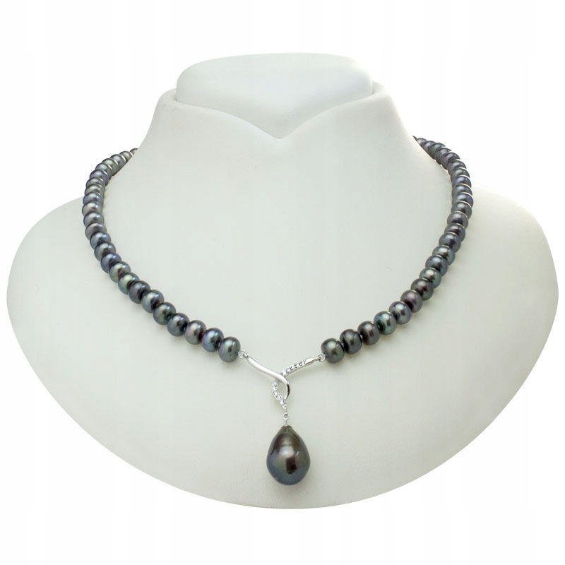 Náhrdelník Z Pravých Perel S Ozdobným Přívěskem