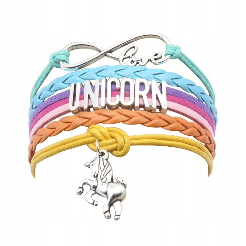 

Bransoletka Unicorn Rzemyki Love jednorożec koń