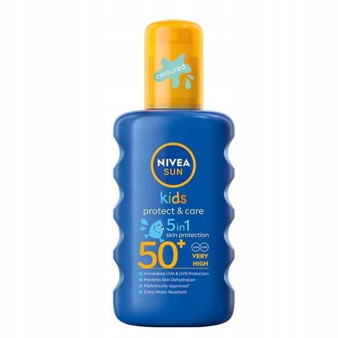 Nivea Sun Kids Protect&Care ochranný sprej pro děti SPF50, 200 ml