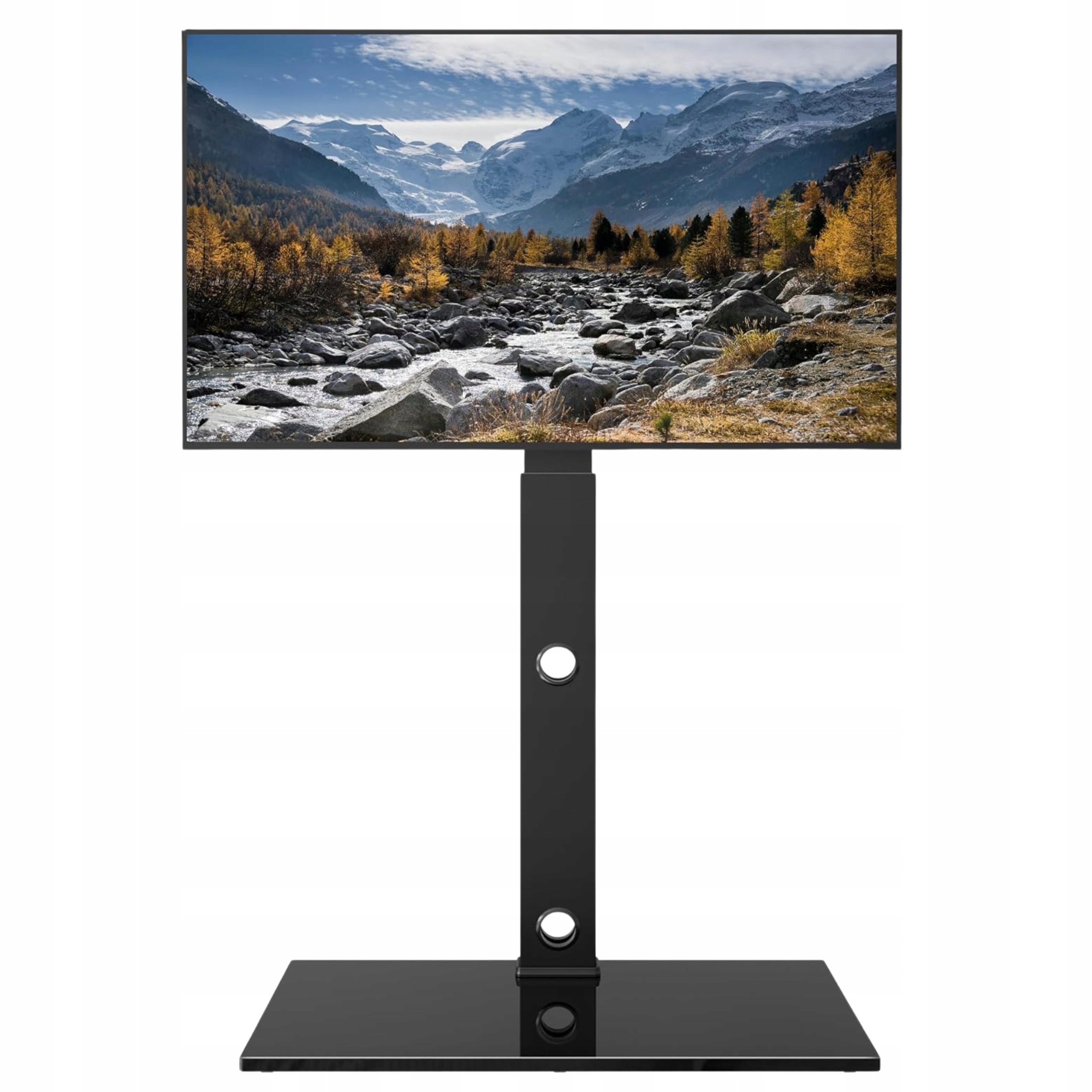 Stojan Podlahová základna pro Tv 30-70'' Otočná skleněná základna Vesa 600