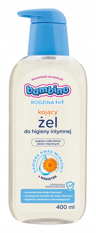 

Bambino Kojący żel do higieny intymnej 400ml