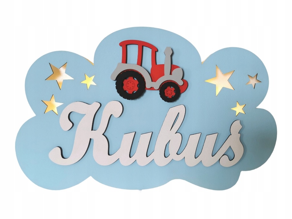 T3 LAMPKA NOCNA CHMURKA 40 cm LED PREZENT DZIECKO Kolekcja LampkaKab Chmu3