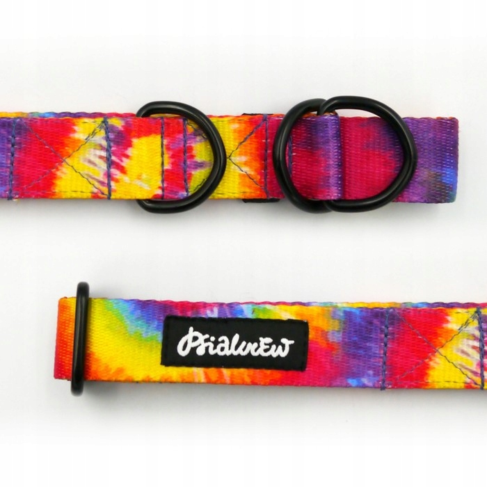 Levně Polostahovací obojek Tie Dye Psiakrew L/XL