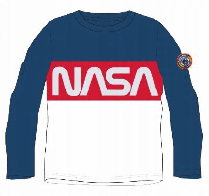 

bluzka t-shirt długi rękaw chłopięca Nasa 158