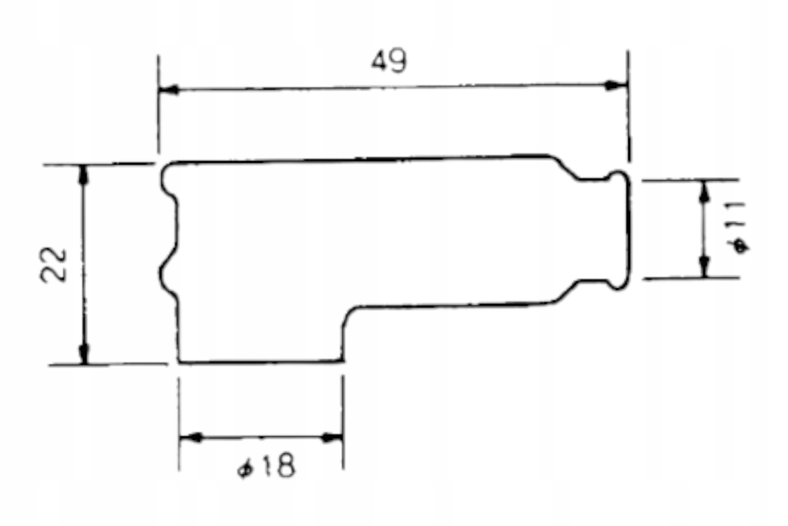 Fajka zapłonowa NGK TRS1225-B BL Producent NGK
