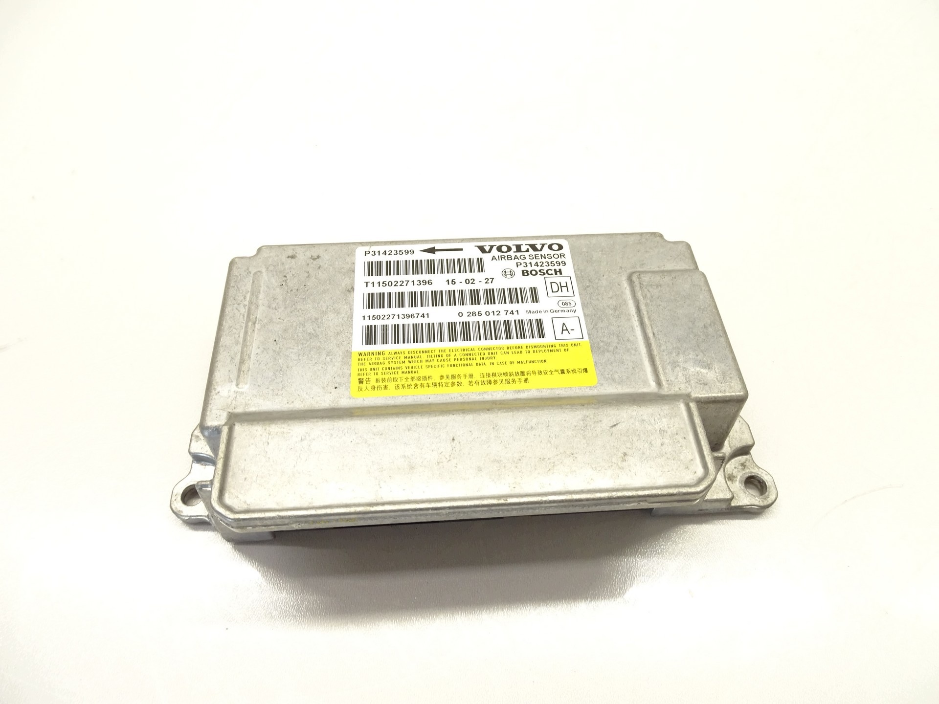 module unité de commande électronique uce airbag air airbag VOLVO V60 P31423599