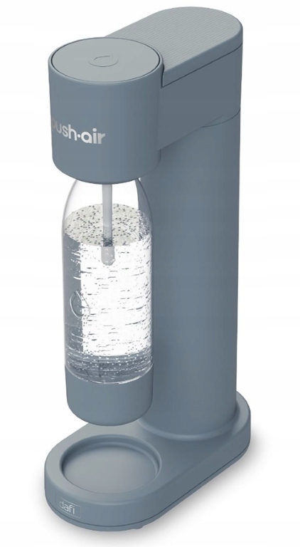 Dafi PushAir Szódakészítő Gép CO2 patronnal + palack 0,7l Acél Csomagolás állapota eredeti