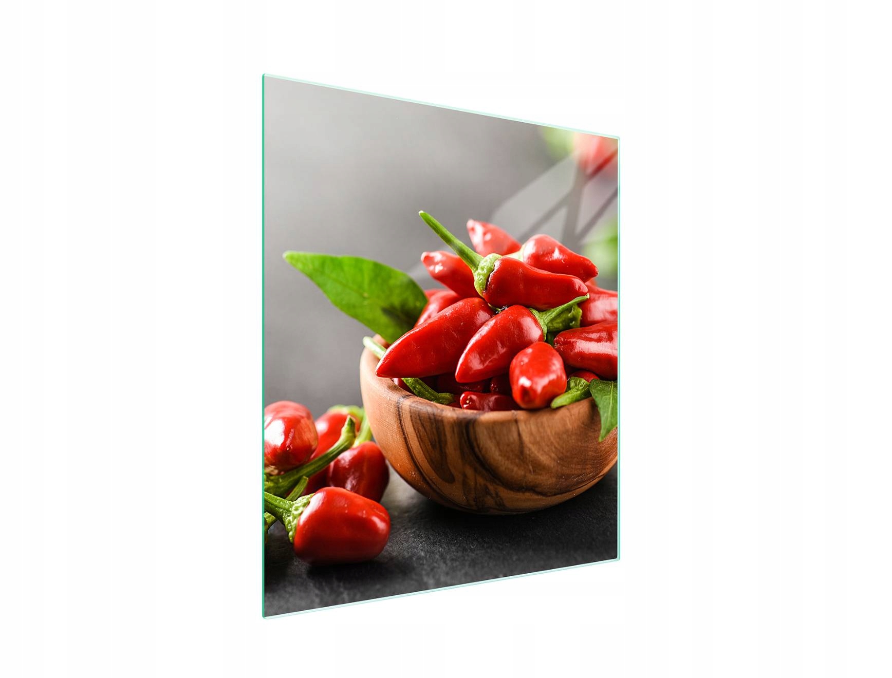 7v1 Skleněná Deska Na Krájení 45x52 Chilli