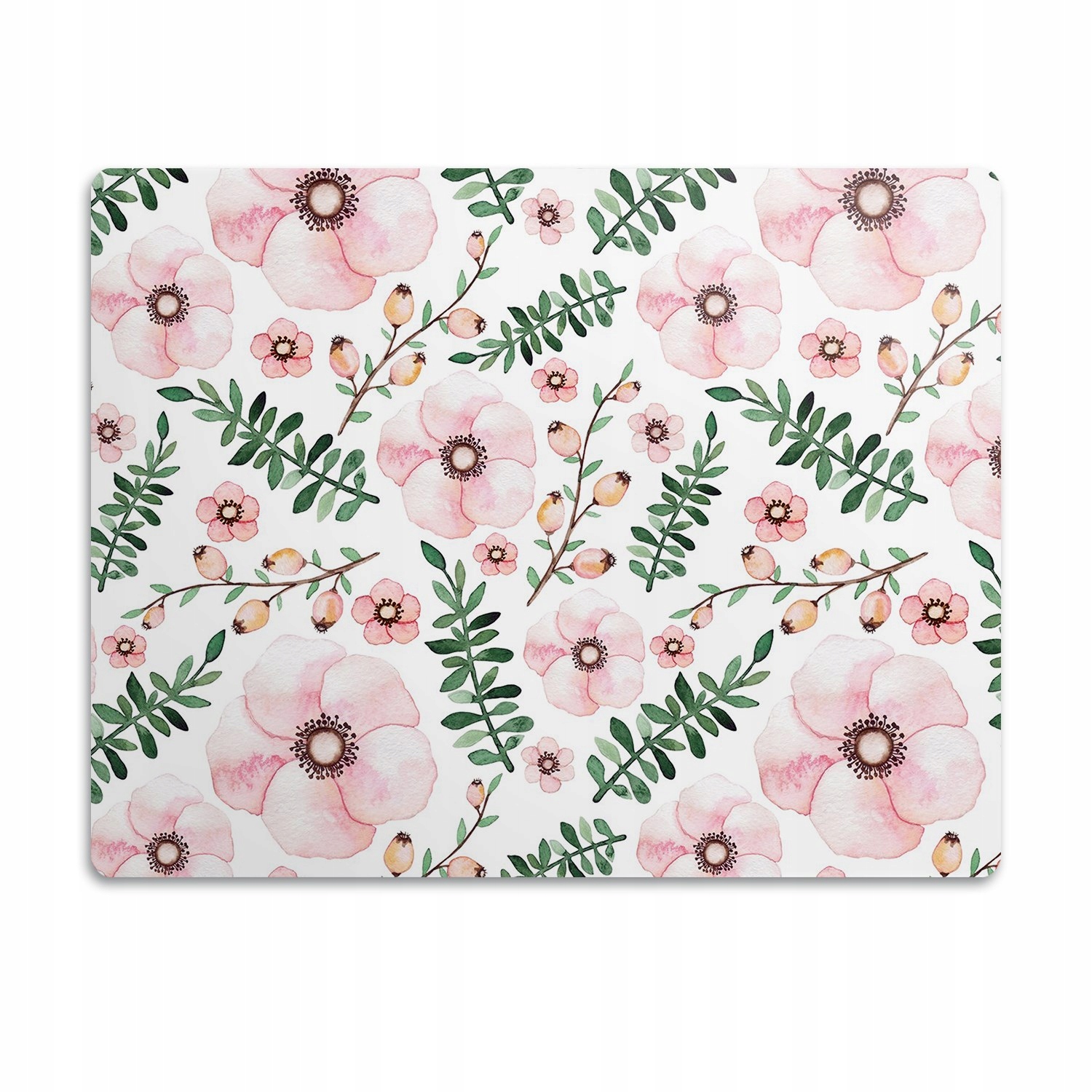 Levně Ochranná podložka pod záchod pro kočky Květiny 90x60 cm