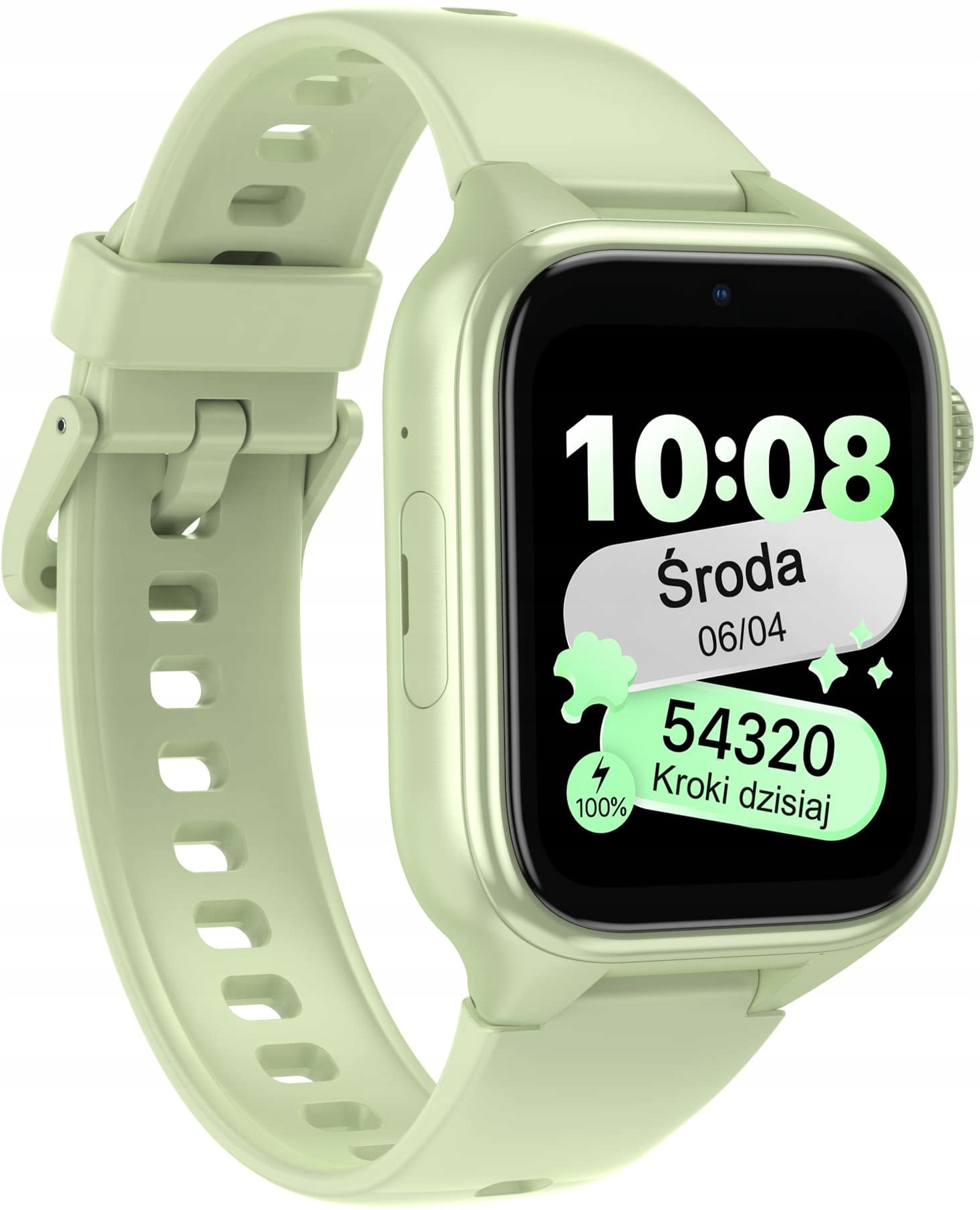 STELIO Junior 40mm LTE Pistacjowy