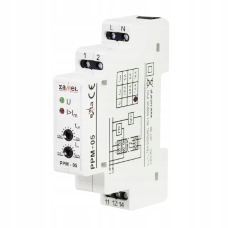 Prioritní relé PPM-05/16 Zamel