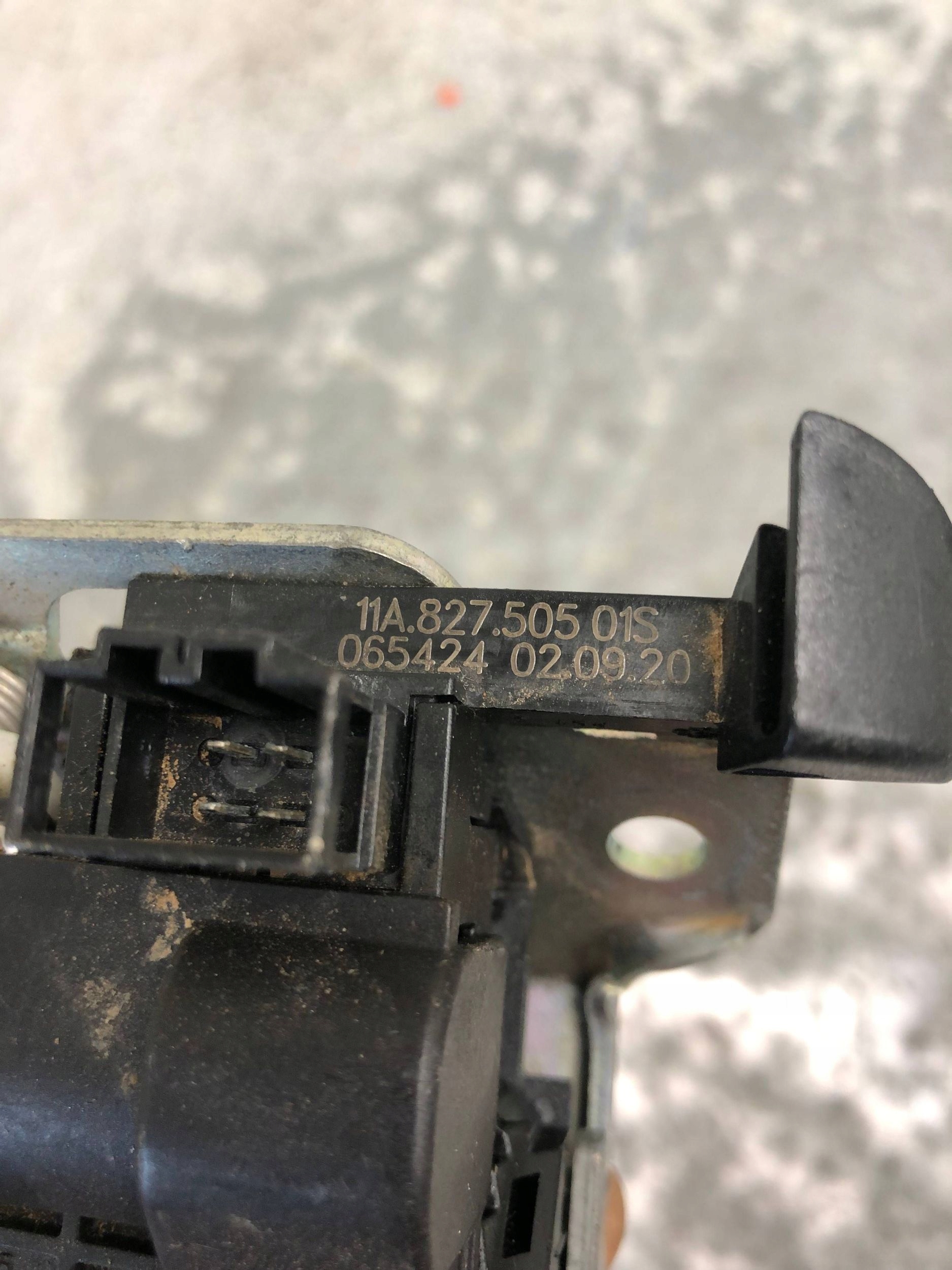 lock bonnet boot VW ID4 ID.4 11A827505
