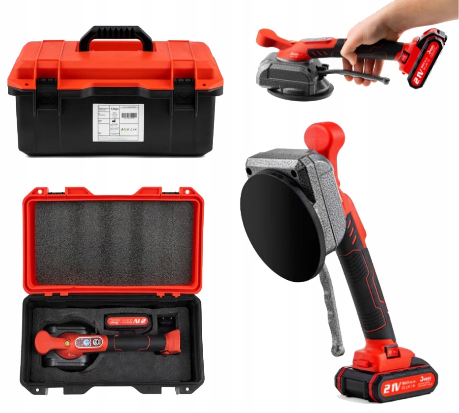 Dobijač Vodováha Vibrátor Přísavka pro vyrovnávání dlaždic 21V