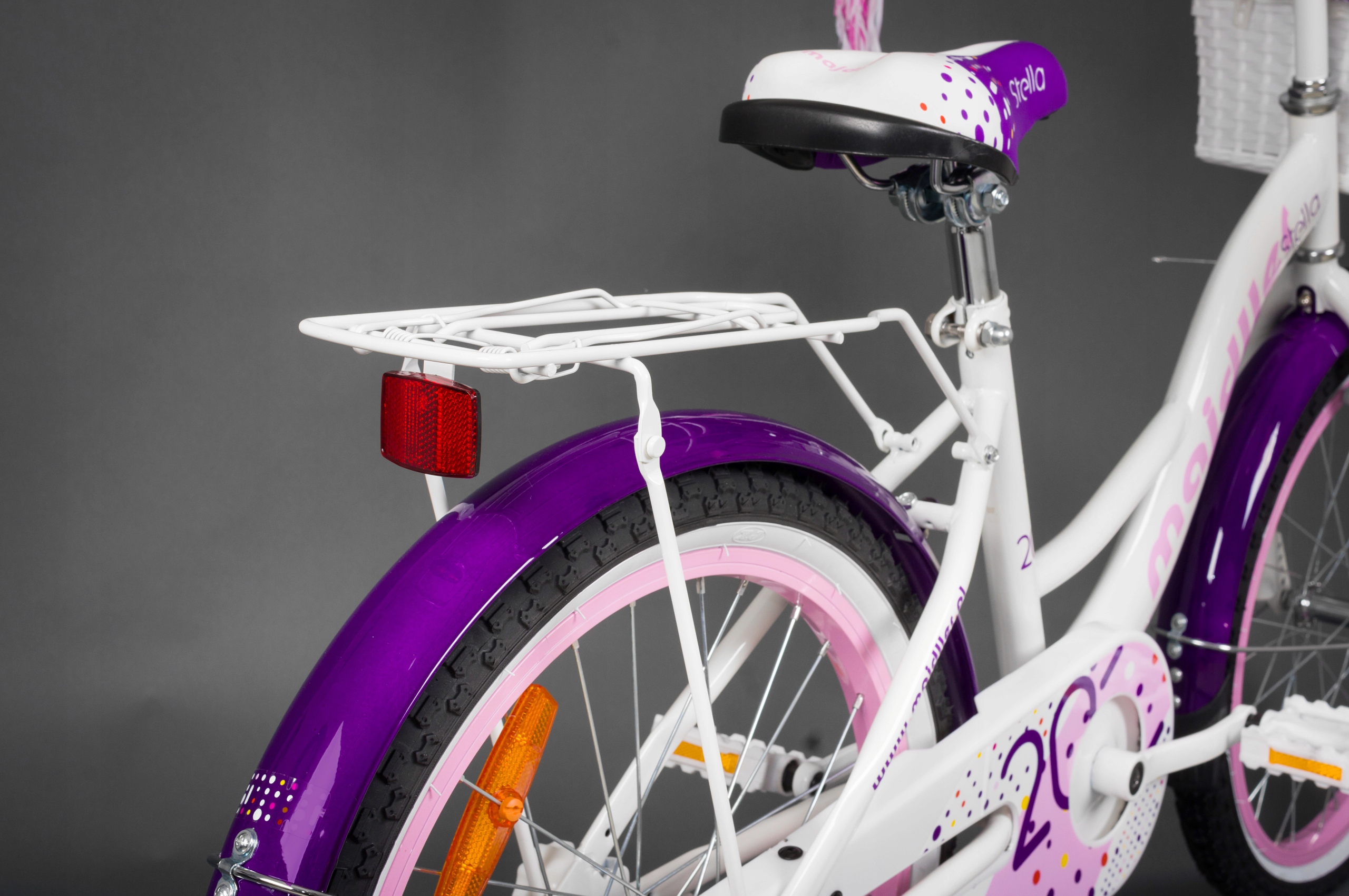 Rowerek dziecięcy STELLA 20 " Majdller + kółka boczne ROWER damka Model Stella 20