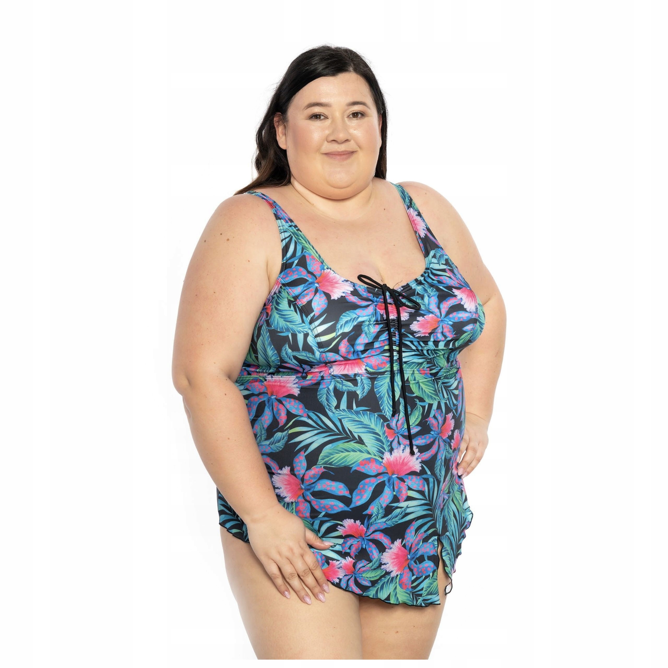 Jednodílné plavky 5XL palmy Belibe D-2000-2016