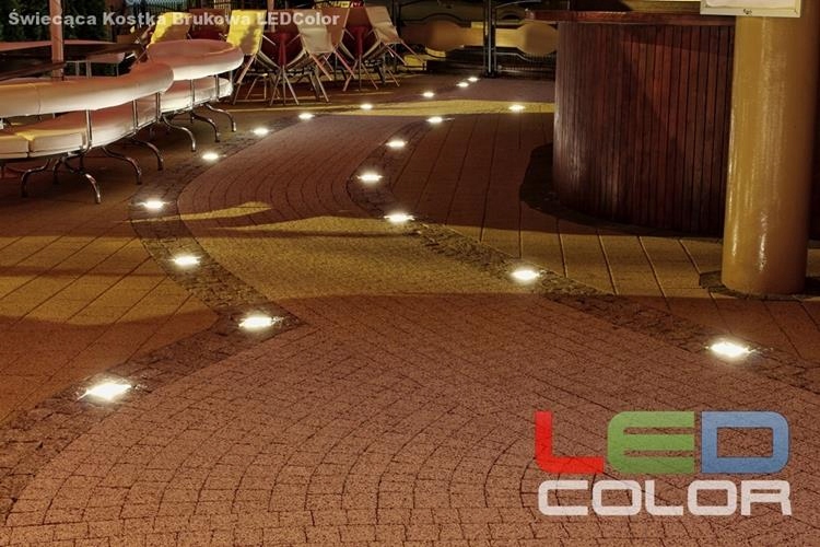 12x Świecąca Kostka Brukowa LED Holland 10x10 RGB Kod producenta Oprawa najazdowa LED do kostki brukowej