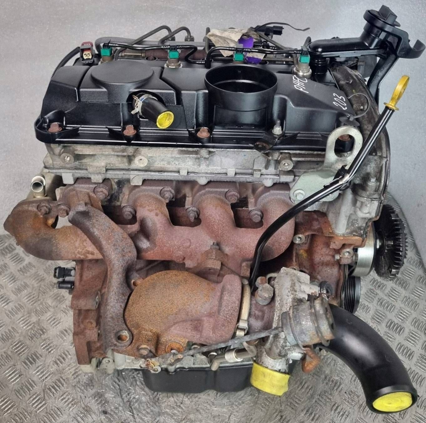 engine complete FORD TRANSIT 2.4 TDCI EURO 4 PHFC 118 TYS MIL SPRAWDZANY @