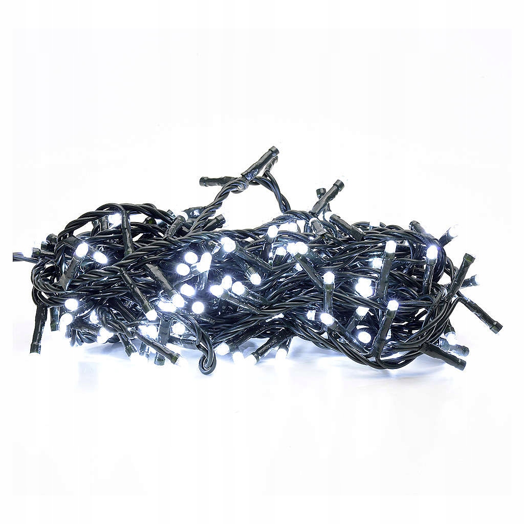 

Lampki Oświetlenie Na Choinkę 100 Led Zimna Biel