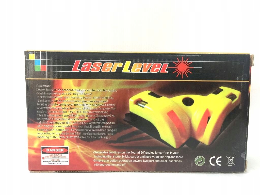 

Poziomica Laserowa Krzyżowa z Przyssawką [9534]