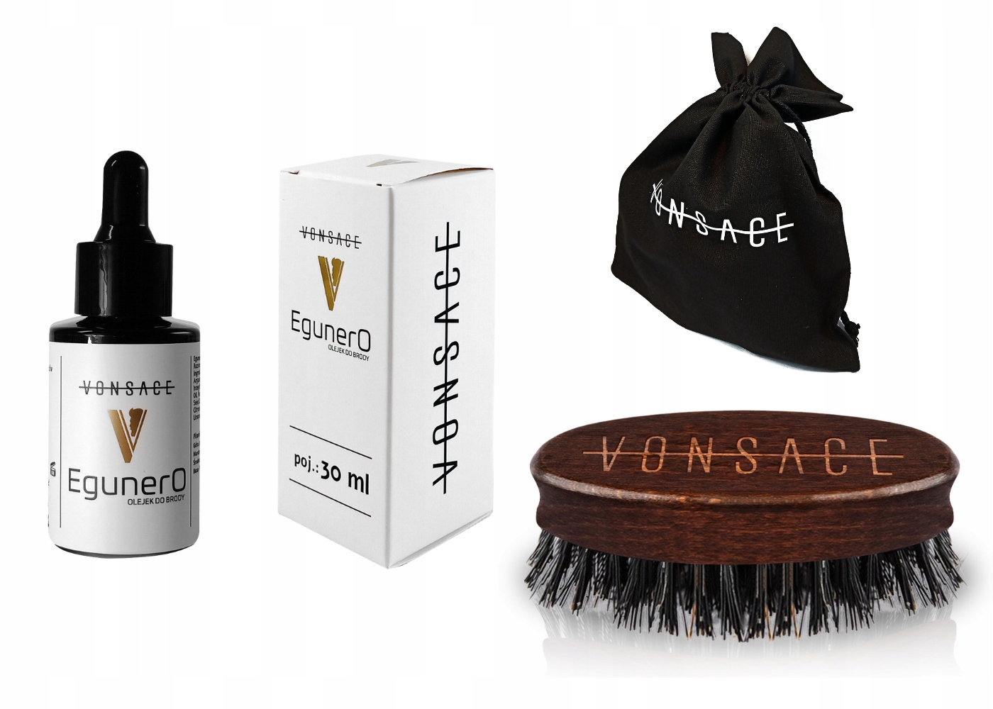 

Zestaw brodacza Olejek 30ml i Kartacz Vonsace