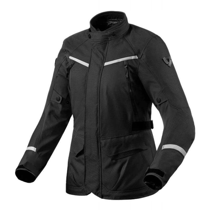 Dámska bunda Revit Voltiac 3 H2O Lady Black/silver čierna strieborná