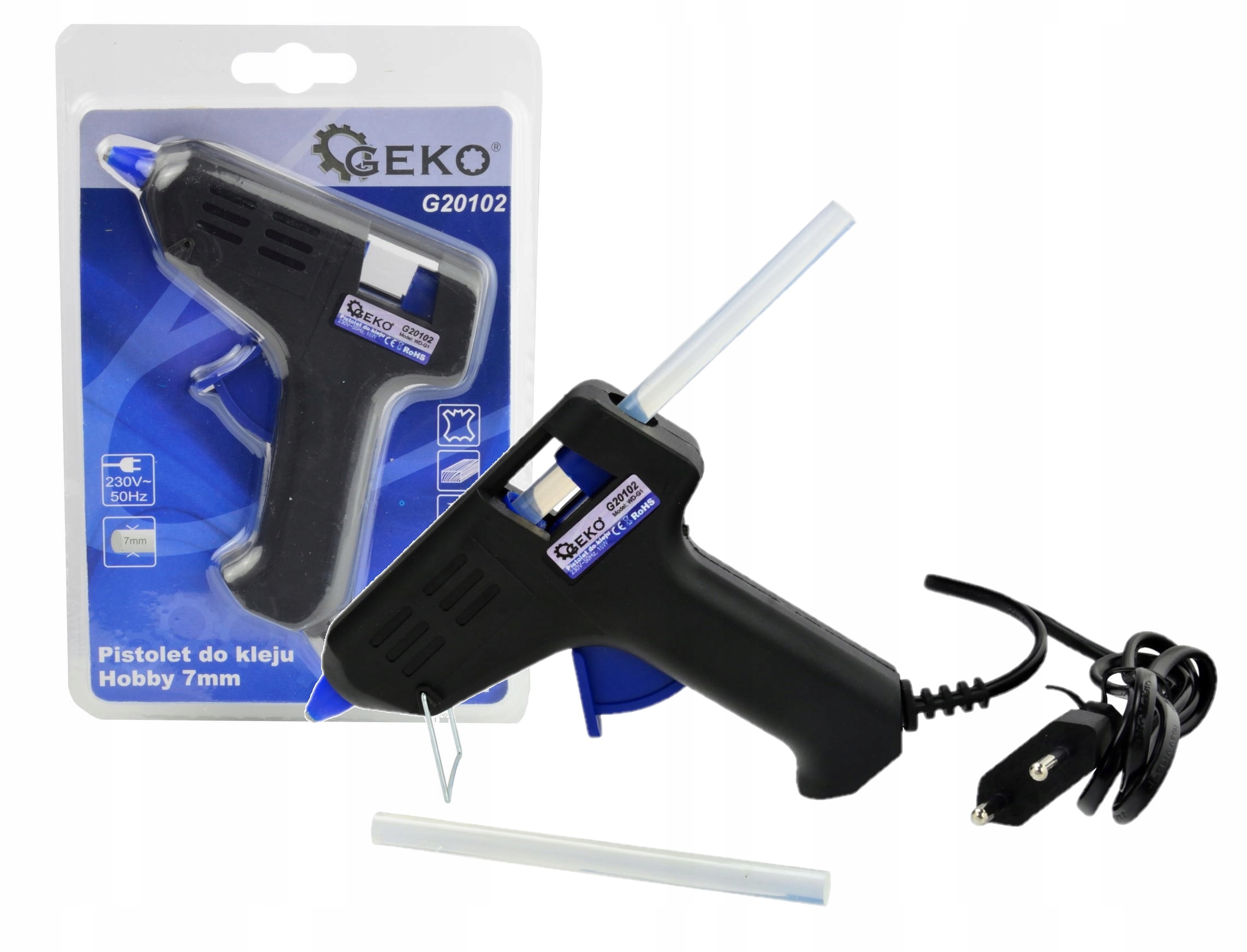 

Pistolet Do Kleju 7mm 15W Geko G20102