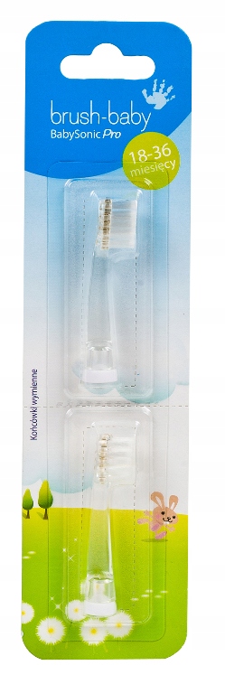 

BrushBaby Końcówki BabySonic Pro 18-36 m-cy