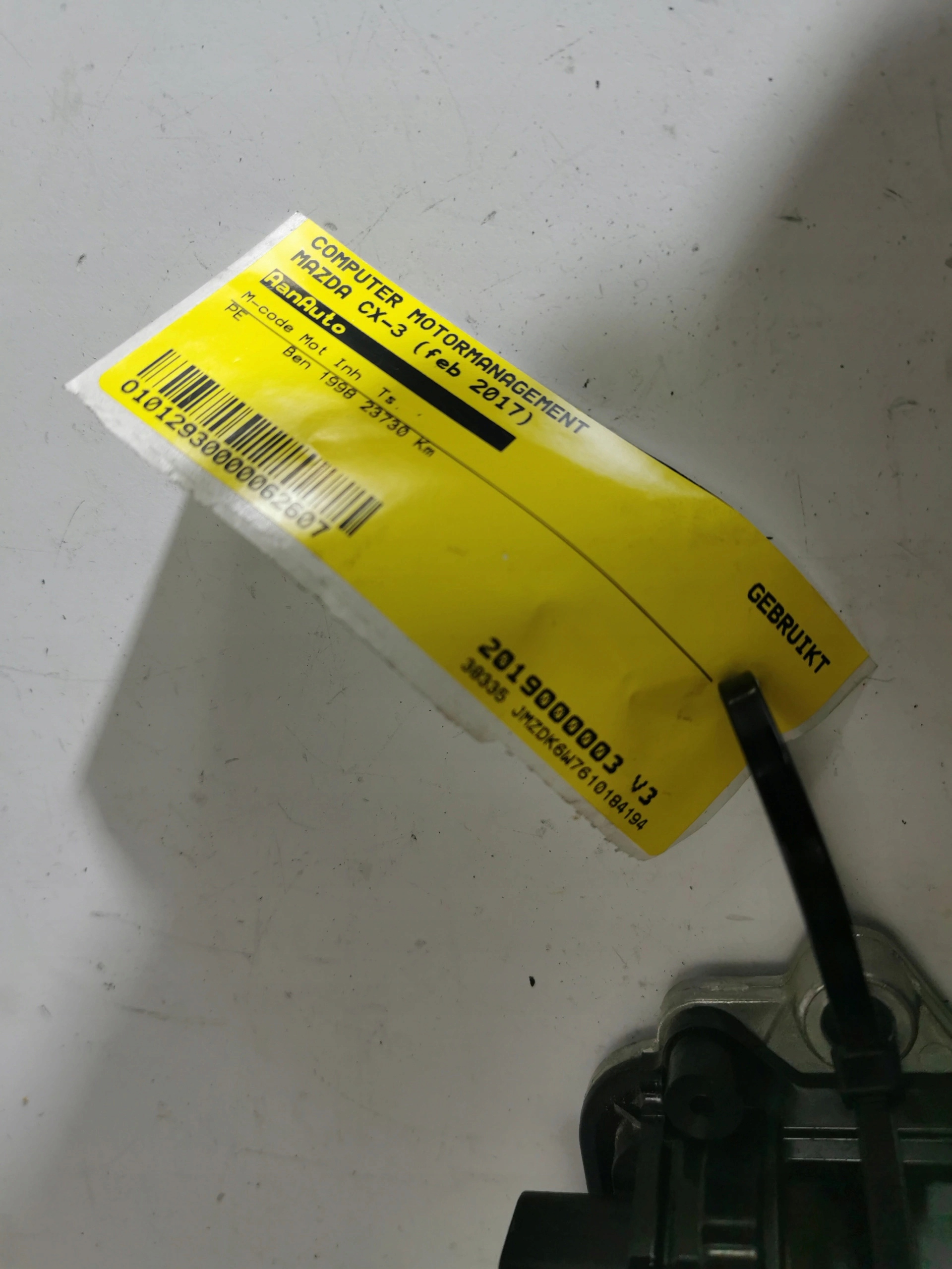 MAZDA CX-3 2.0B PENF18881 E6T67980H computer ECU