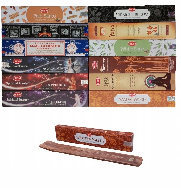 

Zestaw Kadzideł Szlachetnych Pyłkowych 12 x 15 g
