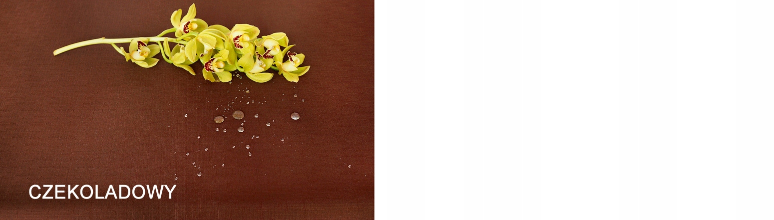 OBRUS PLAMOODPORNY 140X210 DESZCZYK BIAŁY ECRU MAT Kod producenta ŚWIĄTECZNY WIELKANOC WIELKANOCNY WIGILIA