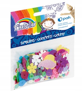 

Cekiny konfetti Fiorello GR-C14-M mix wzorów 14g