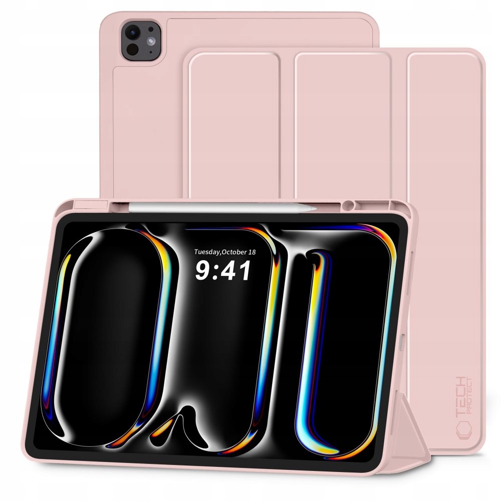 Tech-protect Sc Pen Etui Case Do Ipad Pro 13 7 8 2024 2025 Z Ochroną Ekranu