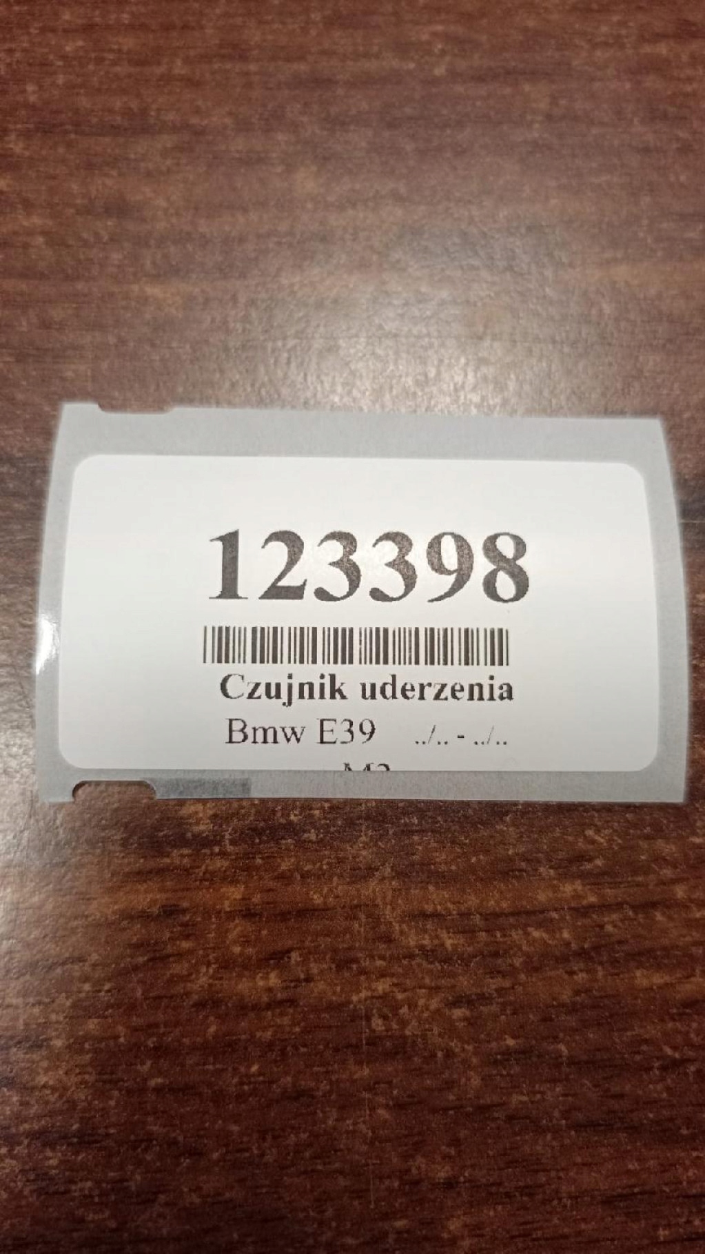 BMW E39 Sensore impatto 65778375643