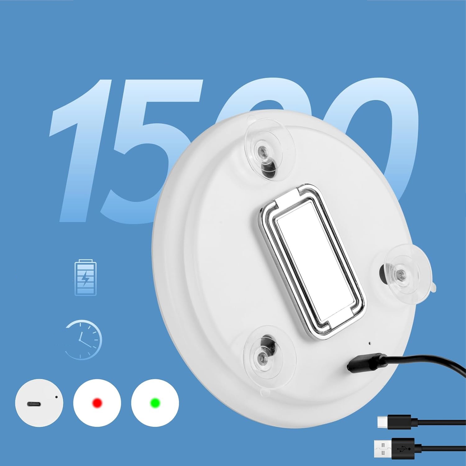 MULTIFUNKCIÓS TÜKÖR, NAGYÍTÓS SMINKTÜKÖR LED VILÁGÍTÁSSAL Fajta álló