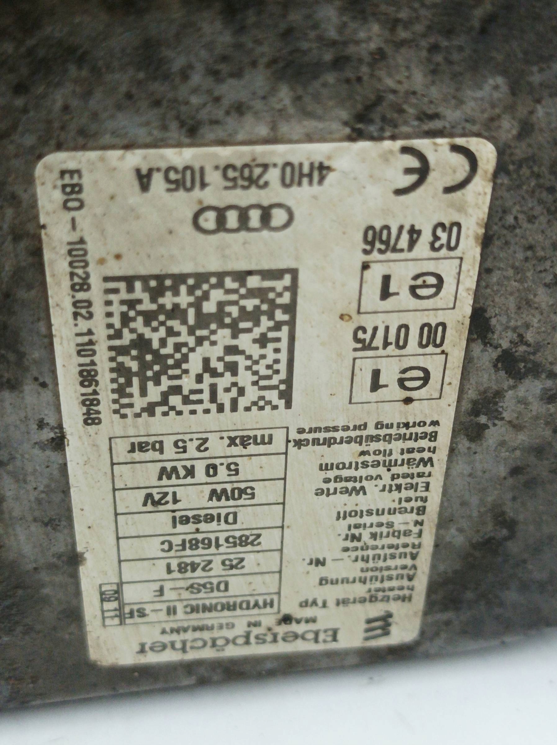 webasto 8K0265081P 4H0265105A Skoda Octavia a (1996-2010)