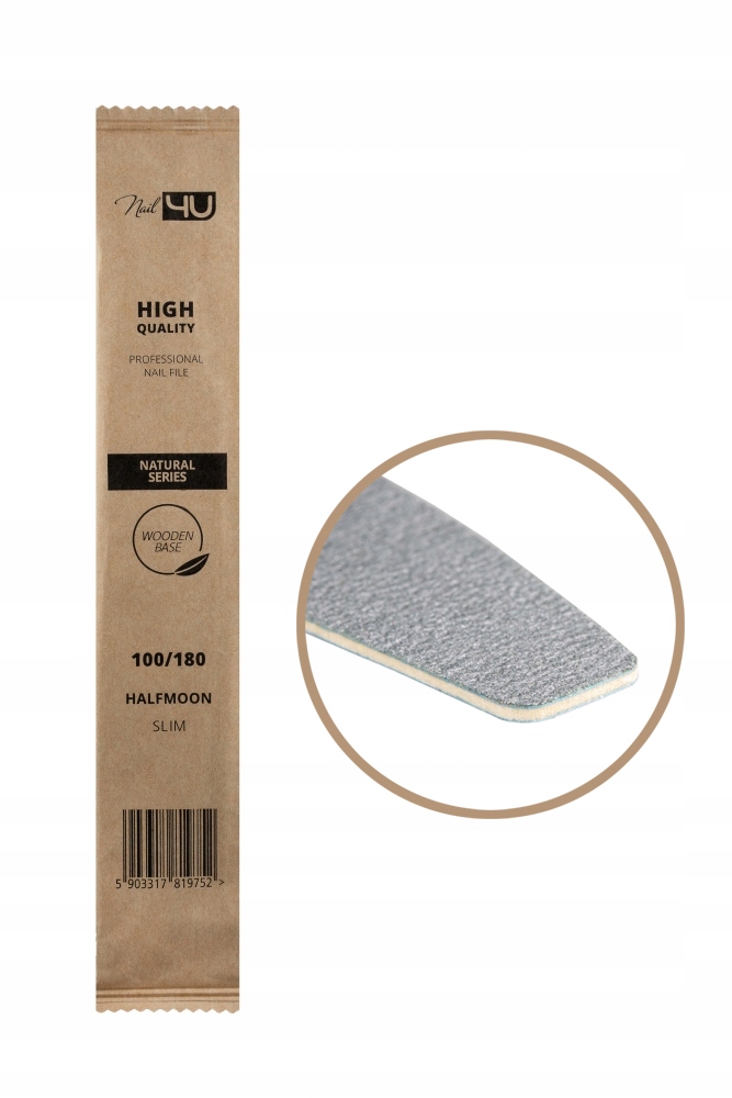 

Pilnik Nail4u Slim Natural II Łódka 180/240 1szt