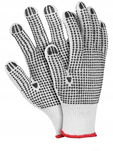 

Rękawice Nakrapiane Dwustronnie Robocze Rdznn XL