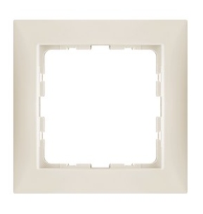 Berker/B.Kwadrat Ramka pojedyncza krem 5310118982