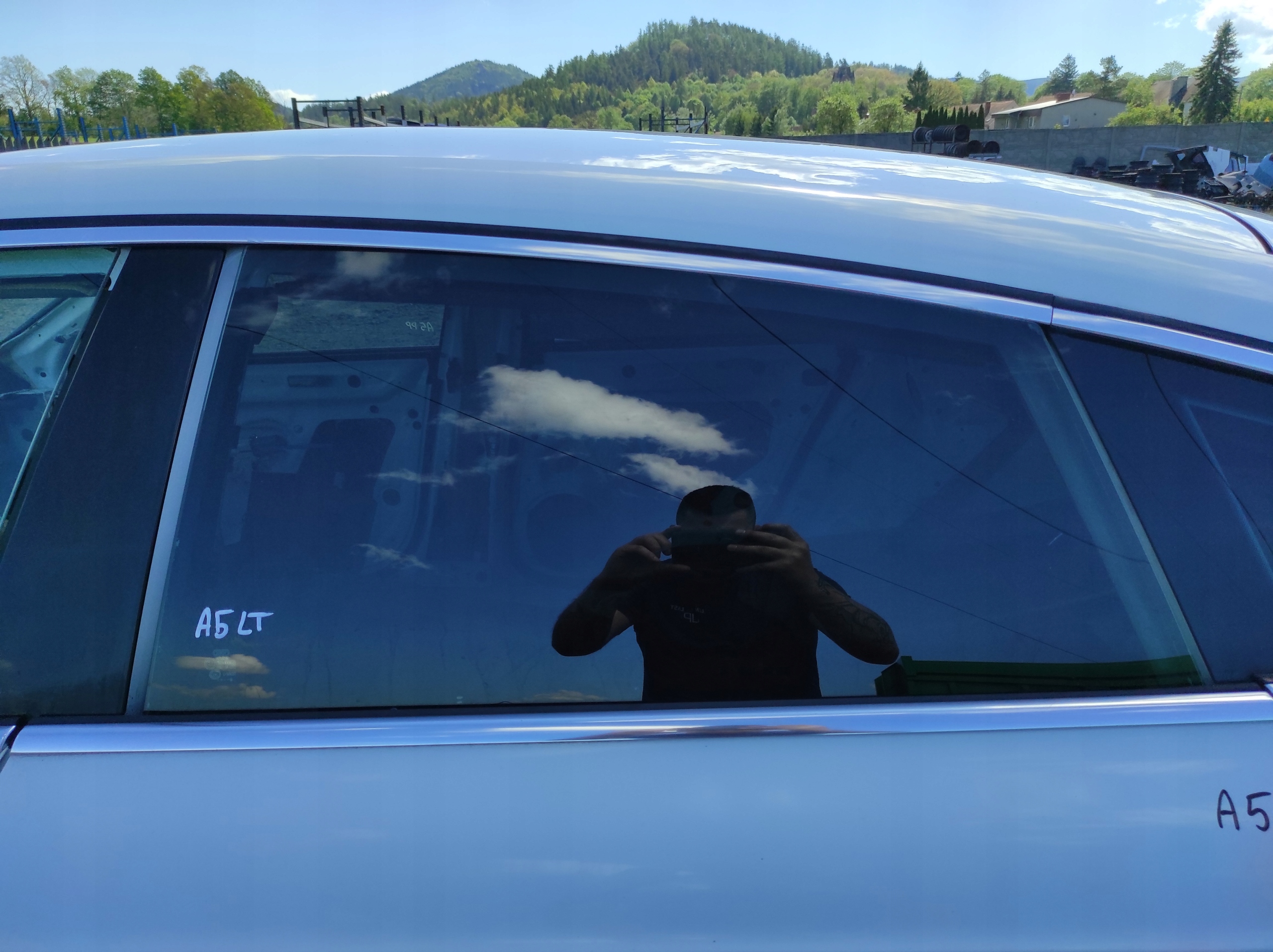 AUDI A5 8T SPORTBACK 09- SZYBA LEWA TYŁ AS2 ...0