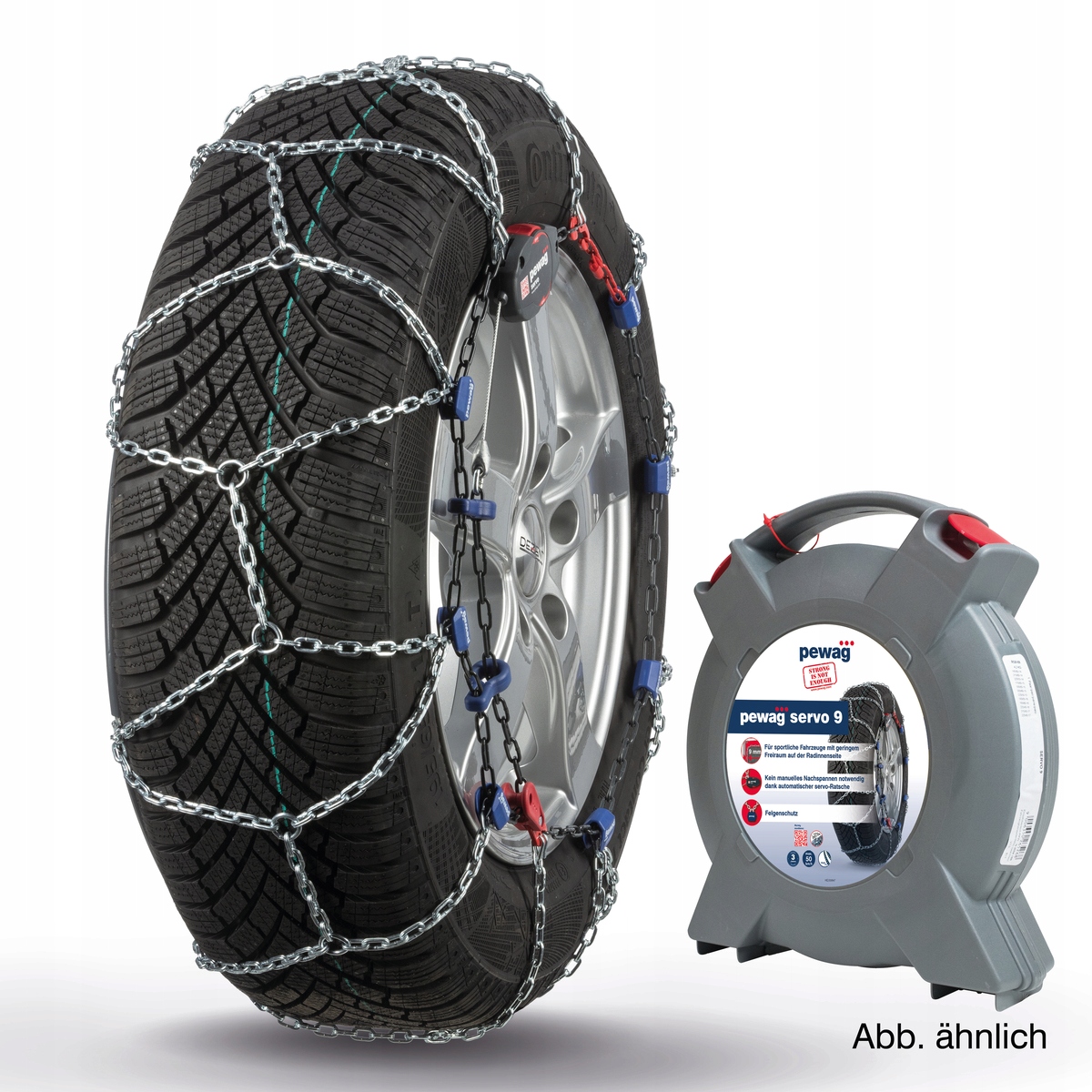 PEWAG SERVO RS 74 9mm 175/75 R16 SAMONAPINAJĄCE dla mało miejsca nadkolach Producent Pewag