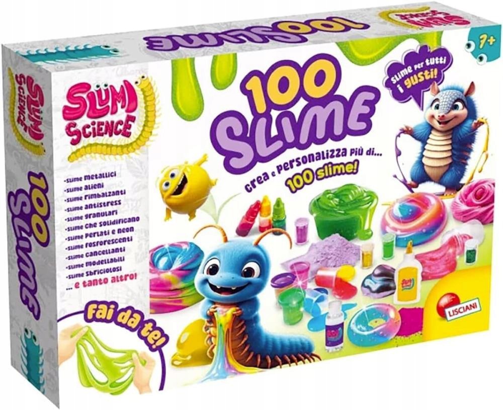 Lisciani. Slumi Science. 100 Slimów