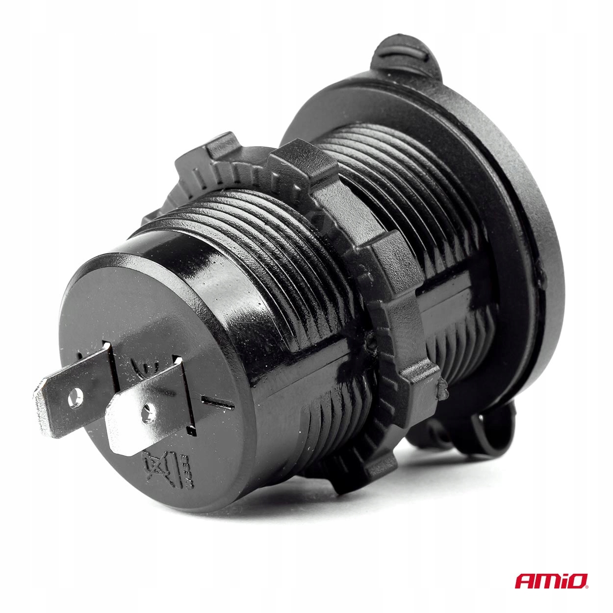 Gniazdo Ładowarka samochodowa 2 USB 4,2A IP66 Producent Amio