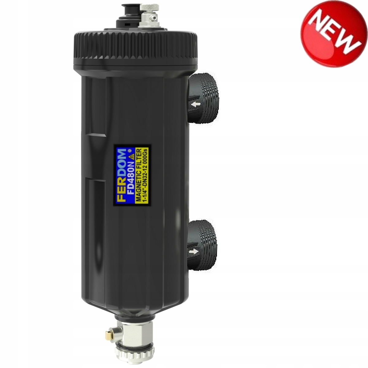 Ferdom Heavy 5/4" Magnetický filter separátor usadenín. Pre tepelné čerpadlá, C.o.